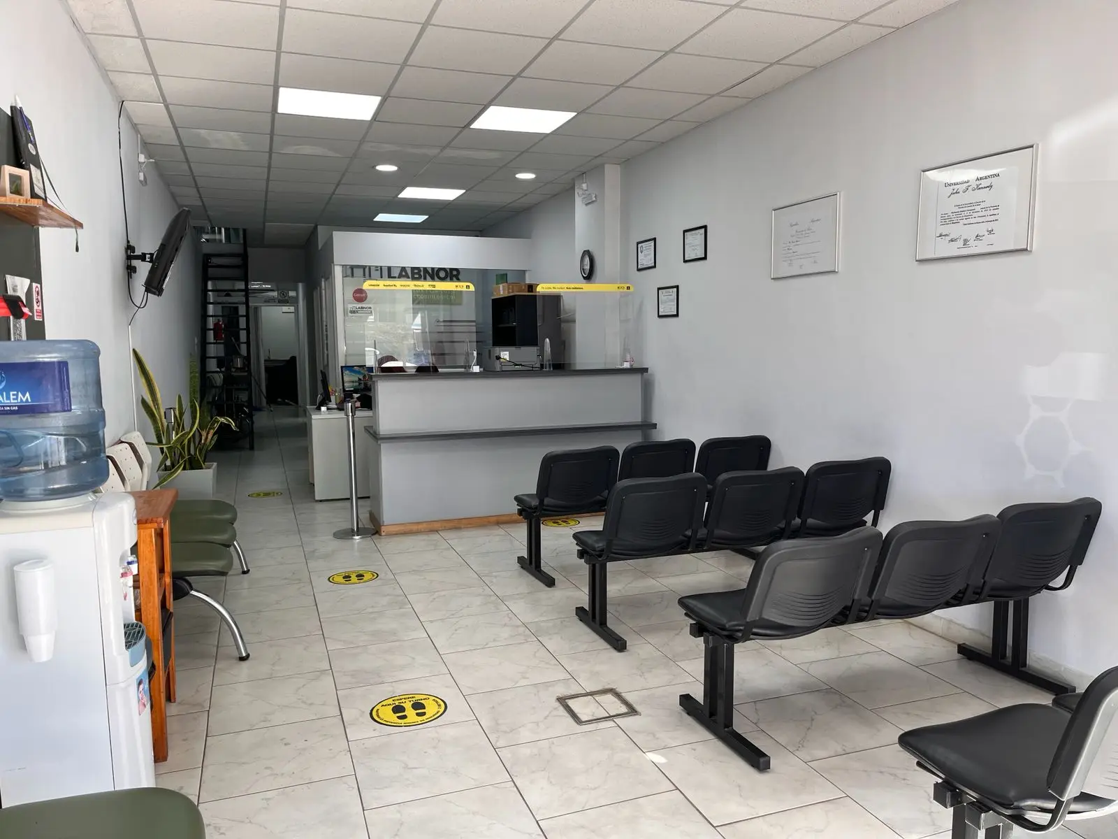 Recepción del Laboratorio LabNor en Grand Bourg