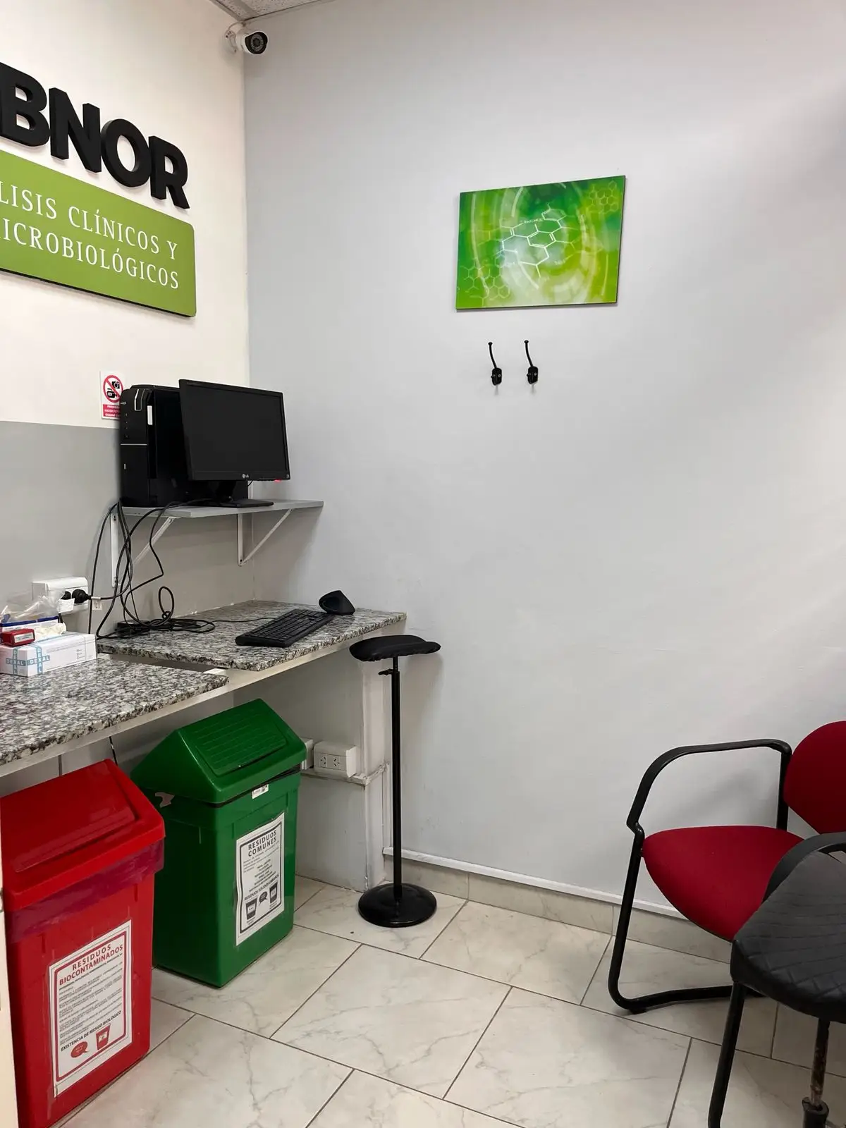 Sala de extracción del Laboratorio LabNor